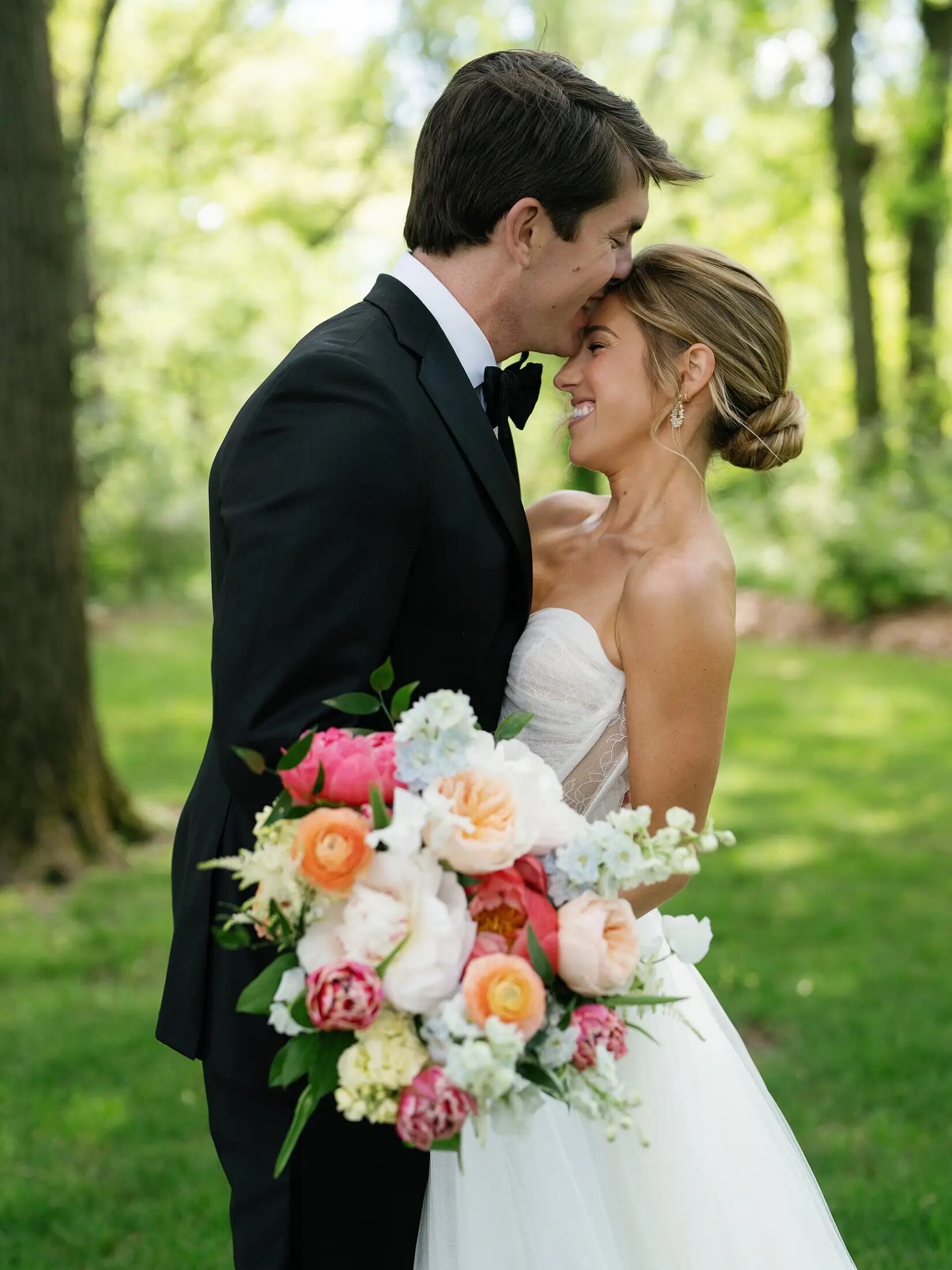 Wedding floral installation at Monte Bello Estate, Lemont